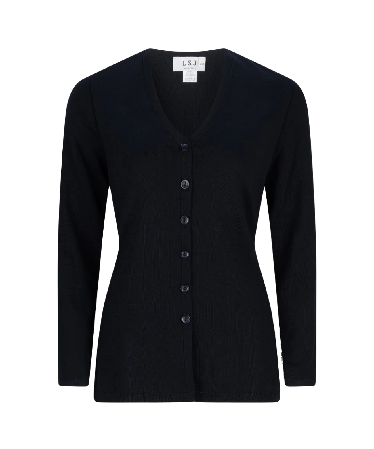 Long Line Easy Fit Cardigan - Image 4